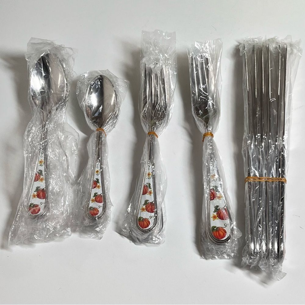 Temp-tations Stainless Steel 6 Servings Flatware Set of 30 Pieces - Picture 2 of 6